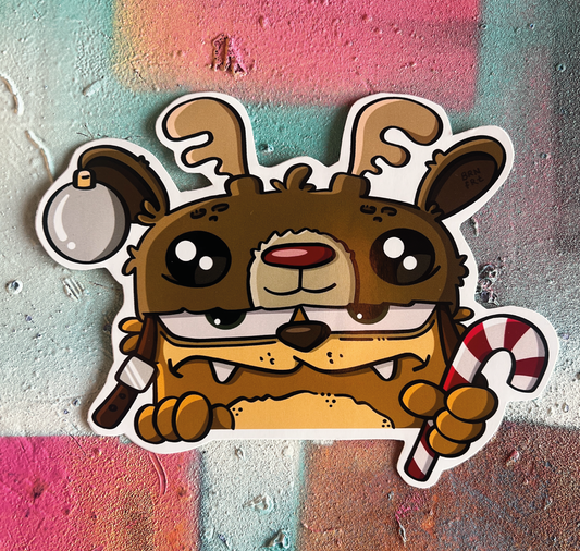 Brainfart - Sticker "Reindeer Cat"