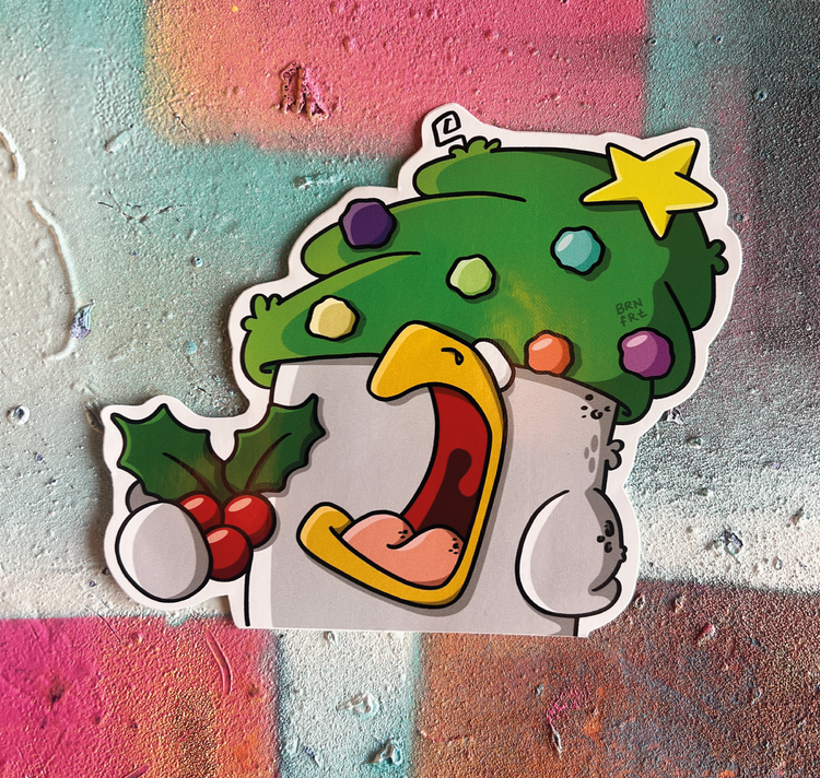 Brainfart - Sticker "Tannen Bird"