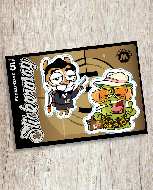 BRAINFART - Stickermagazin Vol. 5