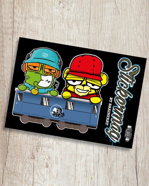 BRAINFART - Stickermagazine Molotow 25 Years