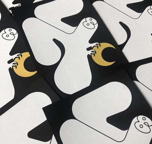 Joël Roth - Postkarte "Schneeeule"