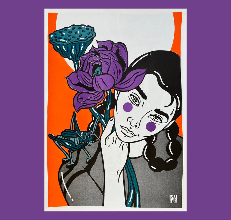 SAFU / Sarah Furrer - Poster "ROSMARINO RISCALDANTE"