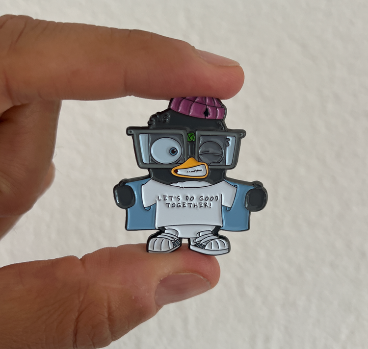 Brainfart - Spilla "Facciamo del bene insieme!"