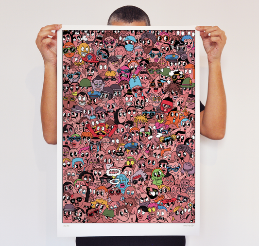Brunothecloud - Plakat "Crowd #6"
