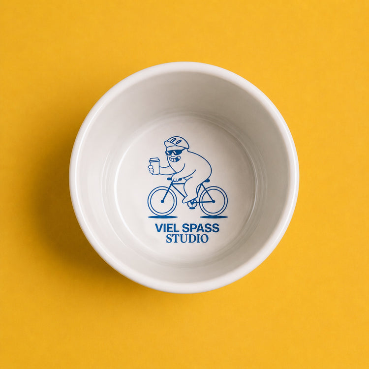 Studio Ciao - Porzellanbecher "Coffee, bikes & easy rides"