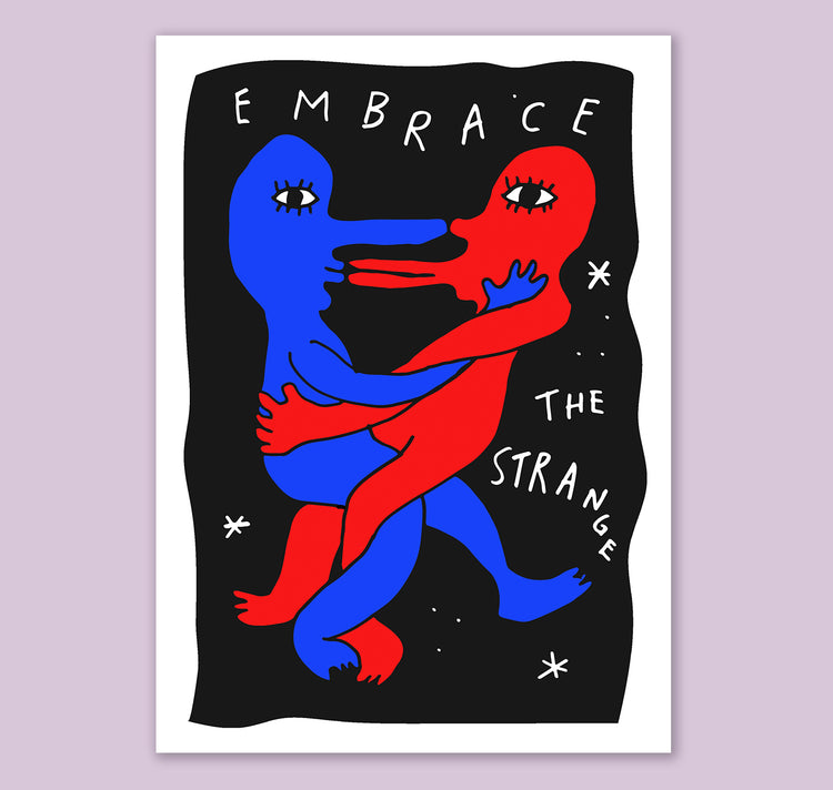 Chriszy Slater - Abbraccia lo strano poster