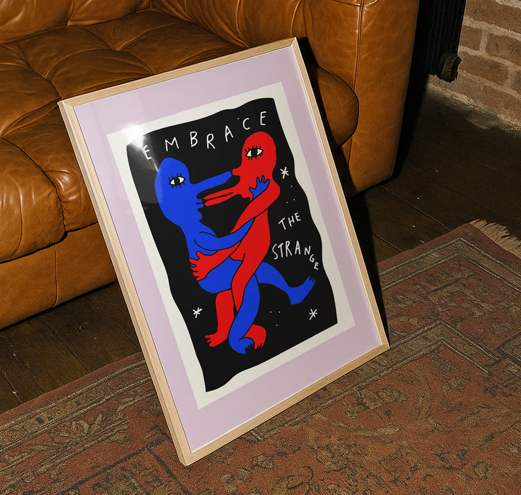 Chriszy Slater - Abbraccia lo strano poster