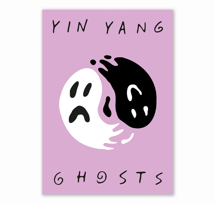 Chrizzy Slater - Print "Yin Yang Ghosts"