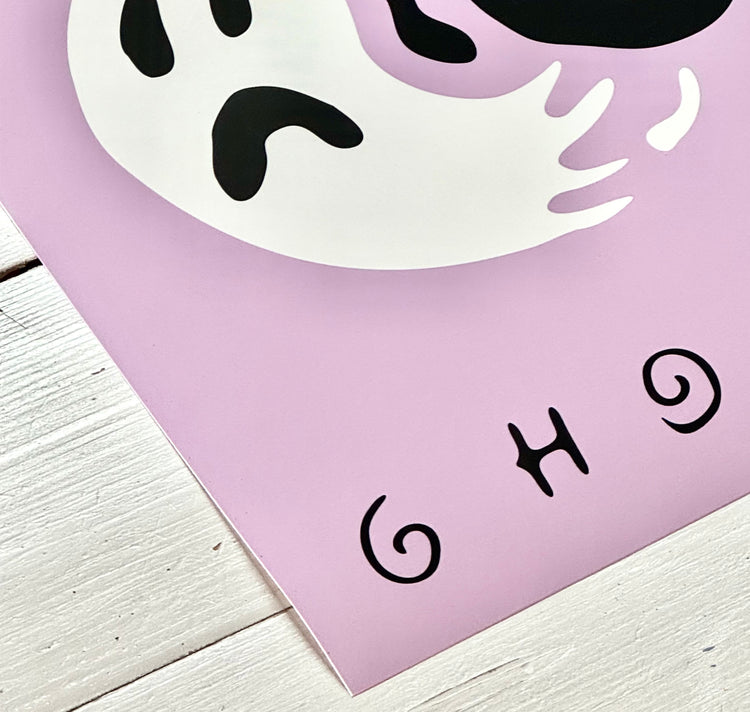 Chrizzy Slater - Print "Yin Yang Ghosts"