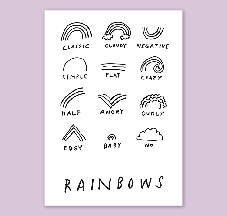 Chrizzy Slater - Print "Rainbows"