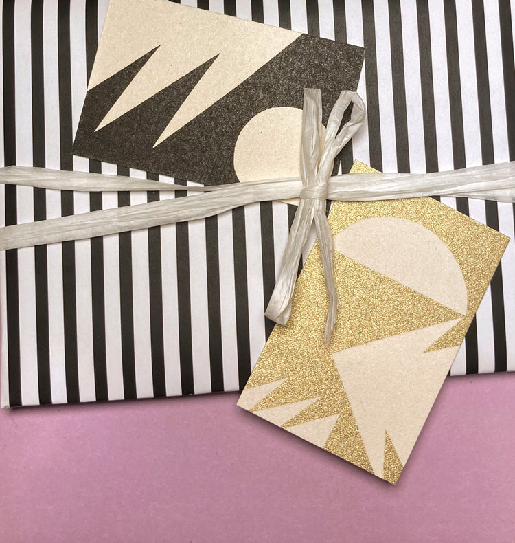 Claudia Wirth - Coffret d'étiquettes cadeaux "OH du Fröhlich!"