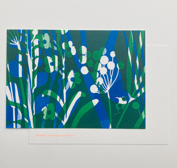 Claudia Wirth - Postkartenset "Mimesis"