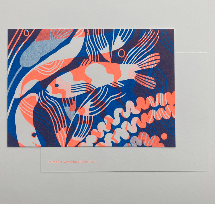Claudia Wirth - Postkartenset "Mimesis"