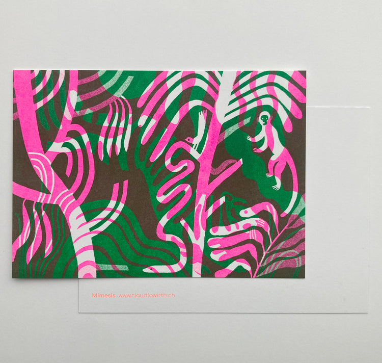 Claudia Wirth - Postkartenset "Mimesis"