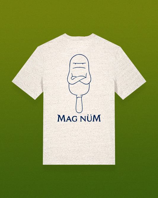 Olivier Samter - T-Shirt "Mag nüm" (hellgrau)