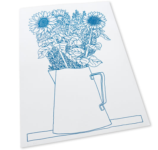 Dario Forlin - Plakat "Blumenvase 2"