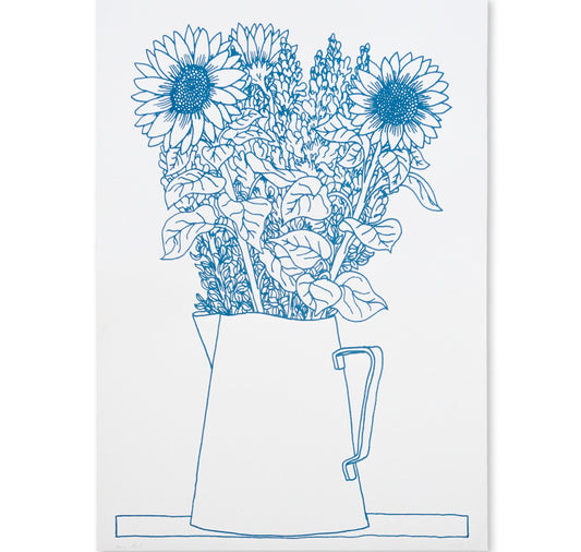 Dario Forlin - Plakat "Blumenvase 2"