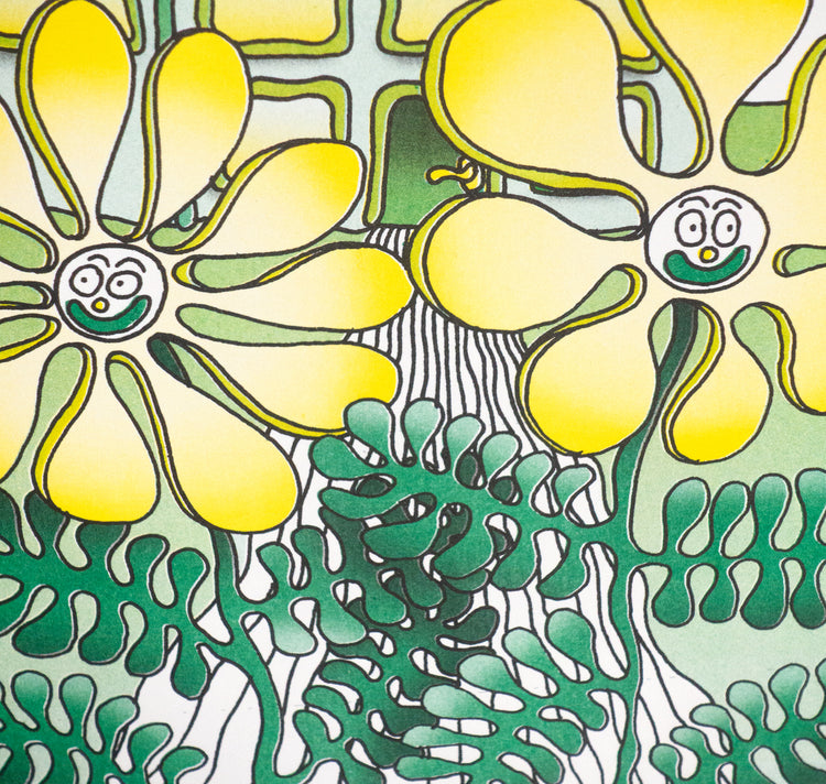 Dario Forlin - Poster "Il mio giardino è una gioia"