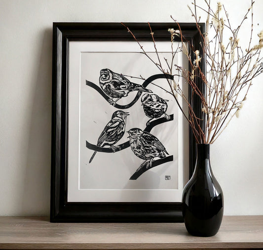 GINNY - Poster "Gli uccelli"