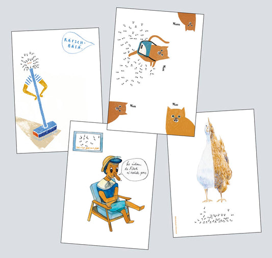 Edition Punktpunktpunkt - Postkartenset 2024