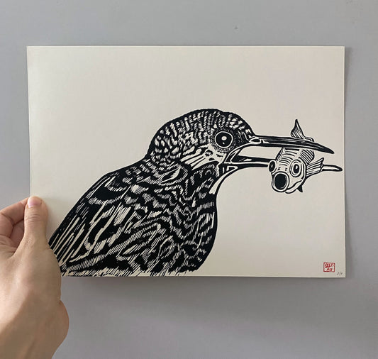 GINNY - Poster "Il Martin Pescatore"