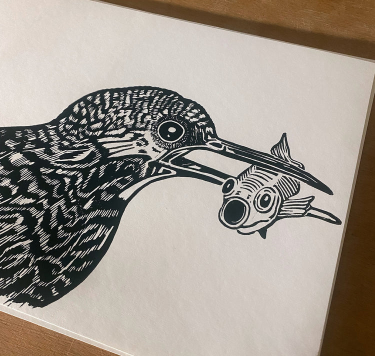 GINNY - Poster "Il Martin Pescatore"