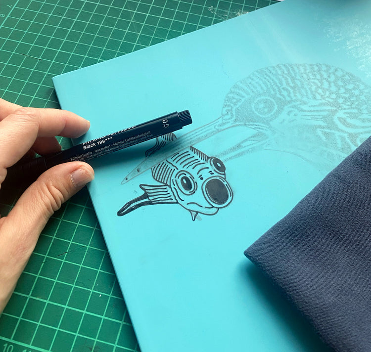 GINNY - Poster "Il Martin Pescatore"