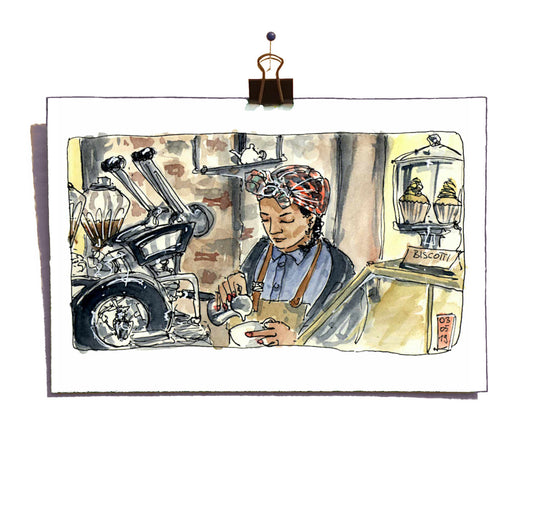 Elias Nell - Postkarte "Florenz"