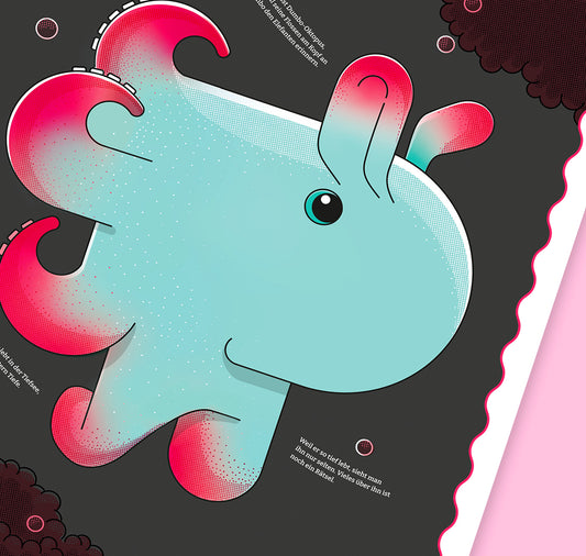 Fabienne Paul - Plakat "Dumbo-Oktopus"