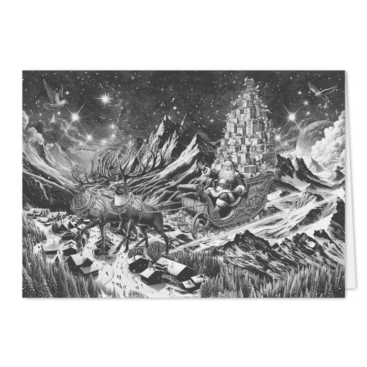 Clarissa Schwarz - Biglietto d'auguri "Babbo Natale"