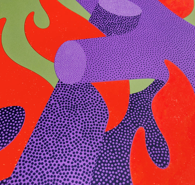 Joël Roth - Plakat "Feuer"