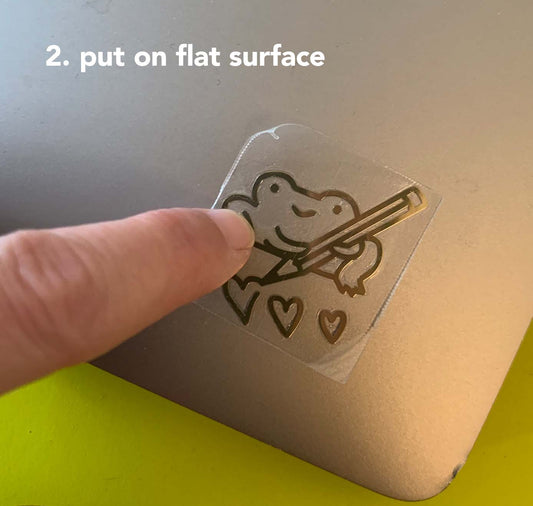 Rina Jost - Adesivo riflettente "Verme"