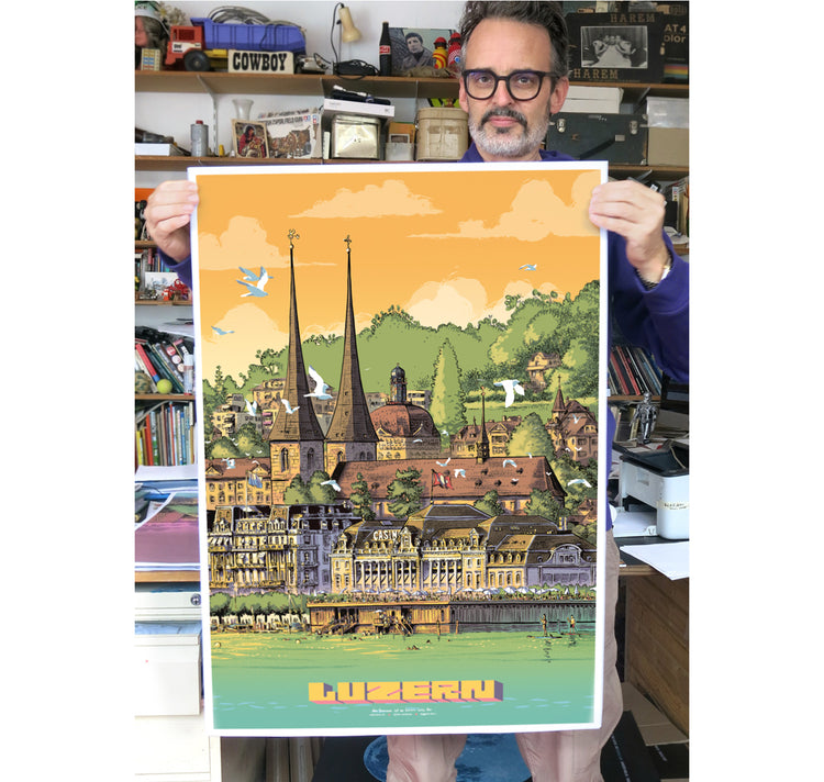 Benjamin Güdel - Plakat "Luzern"