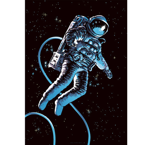 Benjamin Güdel - Plakat "Major Tom"