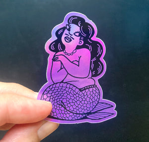 Rina Jost - Holographic Sticker "Mermaid"
