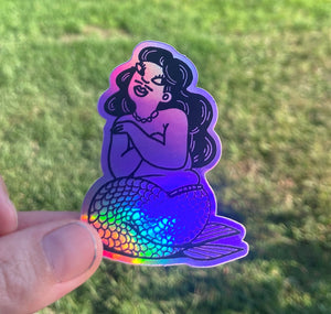 Rina Jost - Holographic Sticker "Mermaid"