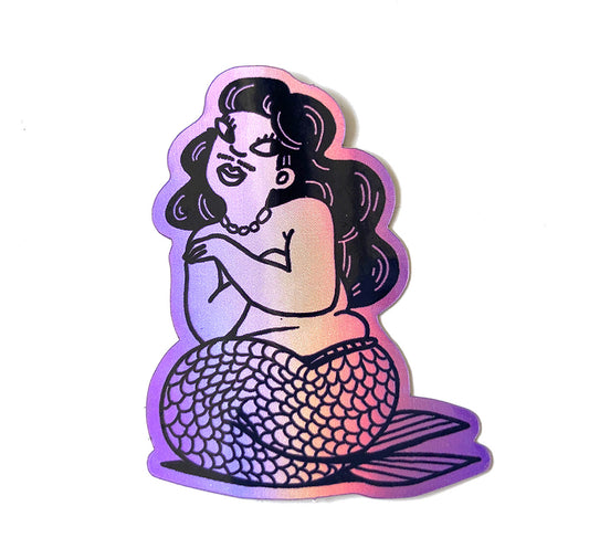 Rina Jost - Holographic Sticker "Mermaid"
