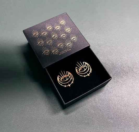 Sandra Staub x Evelyne-M - Ohrstecker Bold (gold)