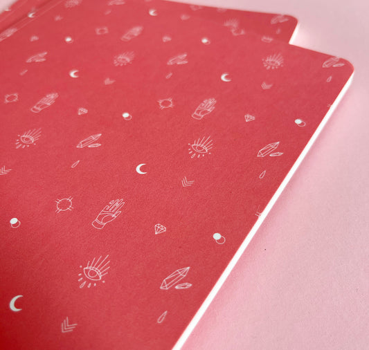 Sandra Staub - Notizbuch "gemustert"