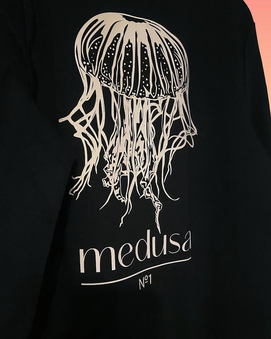 GINNY - Unikat Sweatshirt Herren „Medusa No1“ (M)