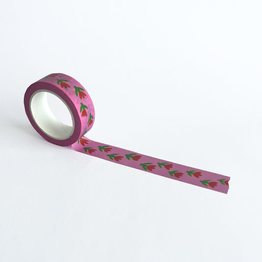 Jolanda Epprecht - Washi Tape "Rote Tülpchen"
