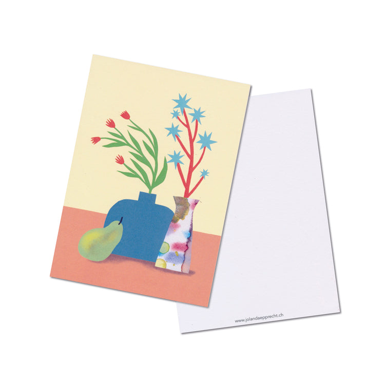 Jolanda Epprecht - Postkarte „Sternblumen“