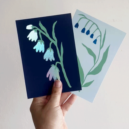 Jolanda Epprecht - Postkartenset "Glockenblumen"