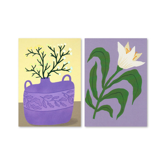 Jolanda Epprecht - Postkartenset „Lila“