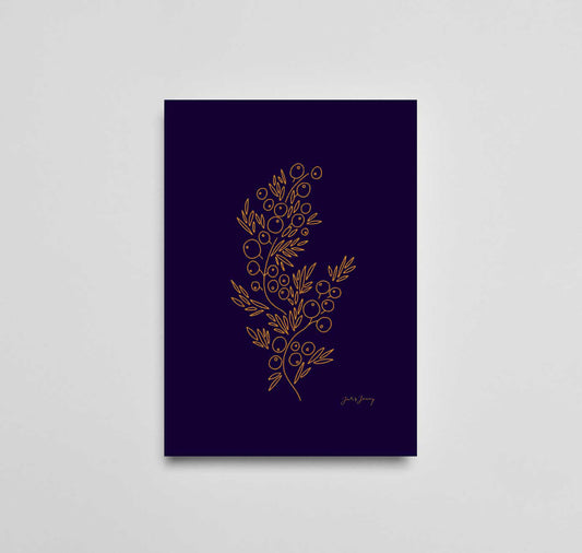 Julia Jenny - Biglietto "Bouquet in lutto"