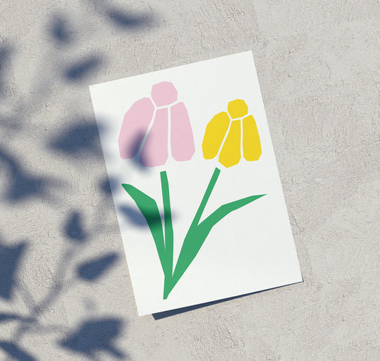 Julia Jenny - Karte "Frühling 3"