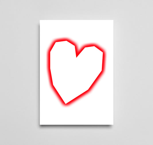 Julia Jenny - Biglietto "Cuore con Scintillio"