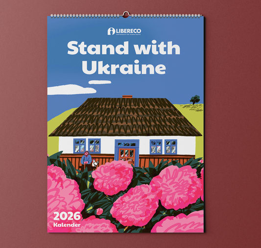 Libereco - Ukraine Soli-Kalender 2026 "Zuhause"