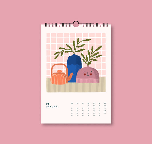 Carmen Saguer - Kalender 2026 (A4)