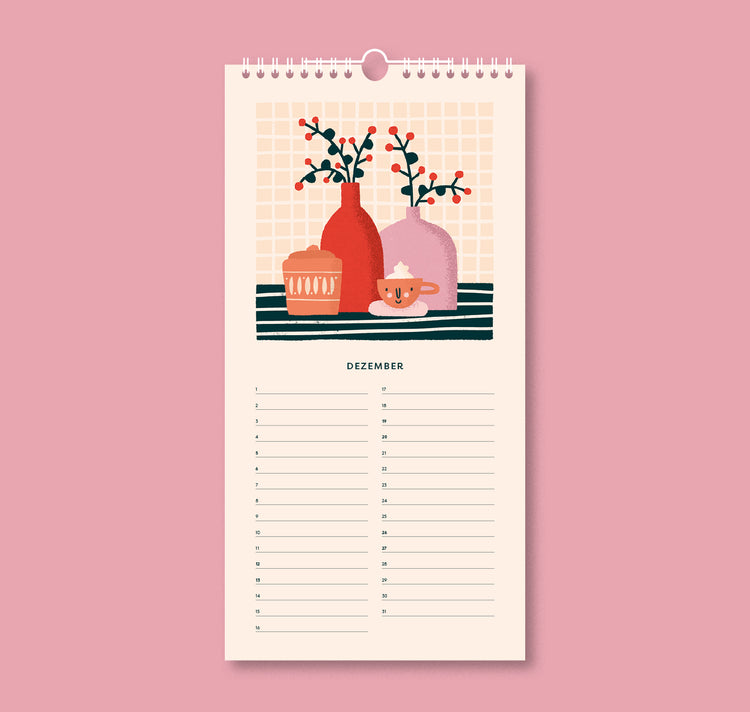 Carmen Saguer - Kalender 2026 (Lang)